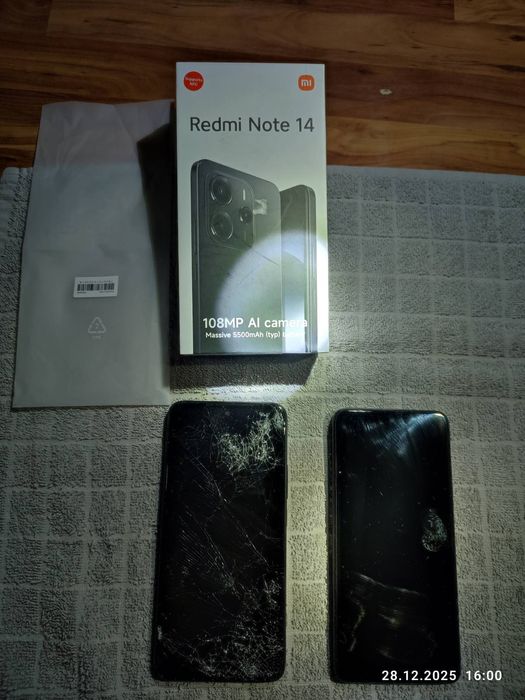 Продам Xiaomi Redmi note 14/256-14pro/256 під ремонт