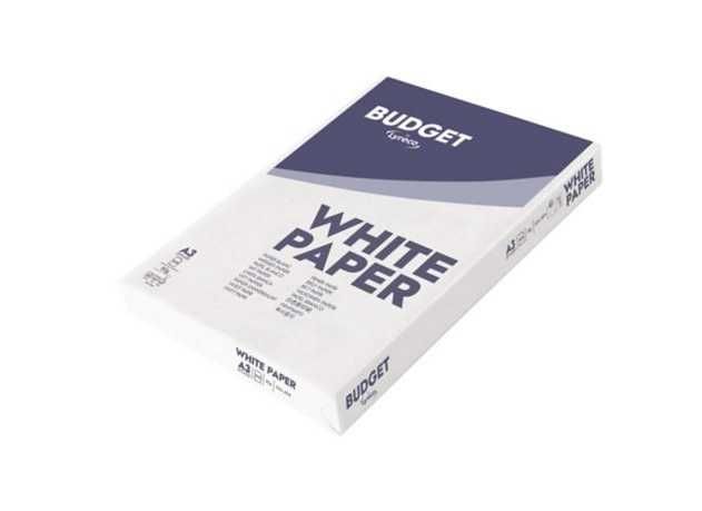 Papier do drukarki ksero LYRECO Budget A3 biały 80 g/m² 500 arkuszy