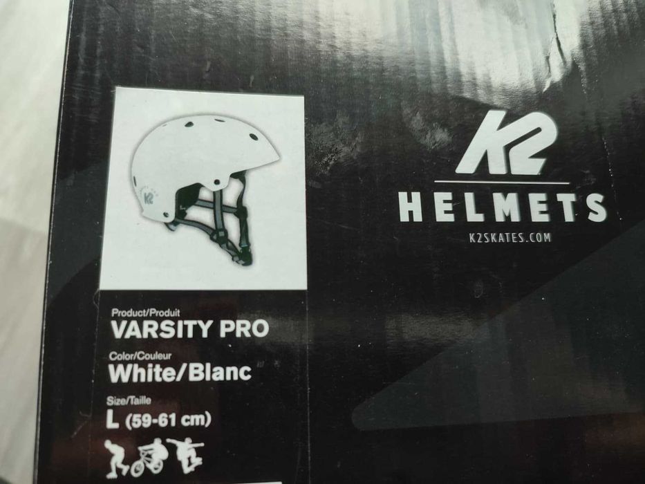 Capacete VARSITY PRO – 59–61 cm – Como novo