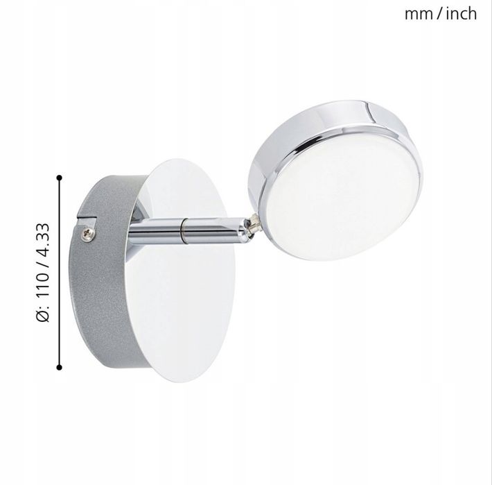 Lampa reflektor spot LED 1x5,4W SALTO 95628 Eglo