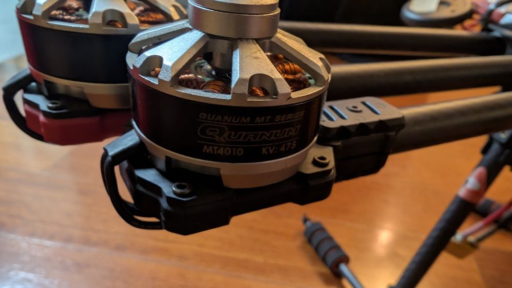 Drone hexagonal para fotografia/carga