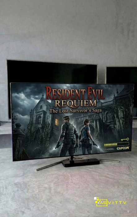 Телевізор Samsung 55' Qled 120Гц.