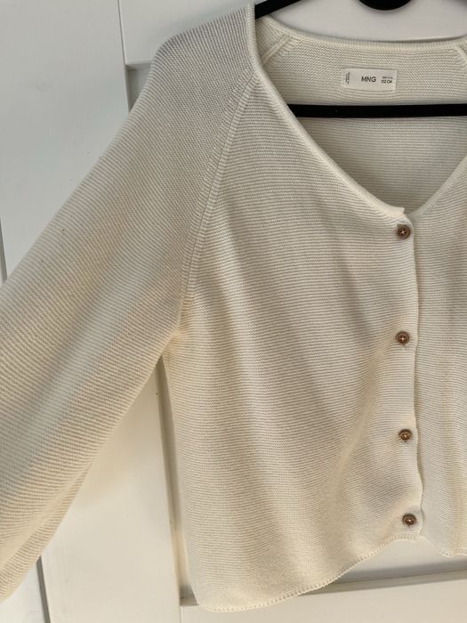 Sweterek mango ecru 152 jak nowy