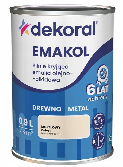 Dekoral EMAKOL STRONG 0,9l morelowy