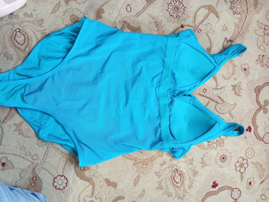 Продам бірюзовий купальники з утяжкою розміру L-XL