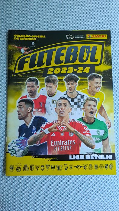 Cadernetas vazias e novas - 1ª Liga - De 2018 a 2025