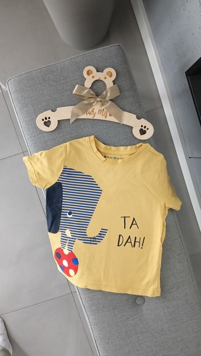 Koszulka t-shirt Nutmeg krótki rękaw r.92/98