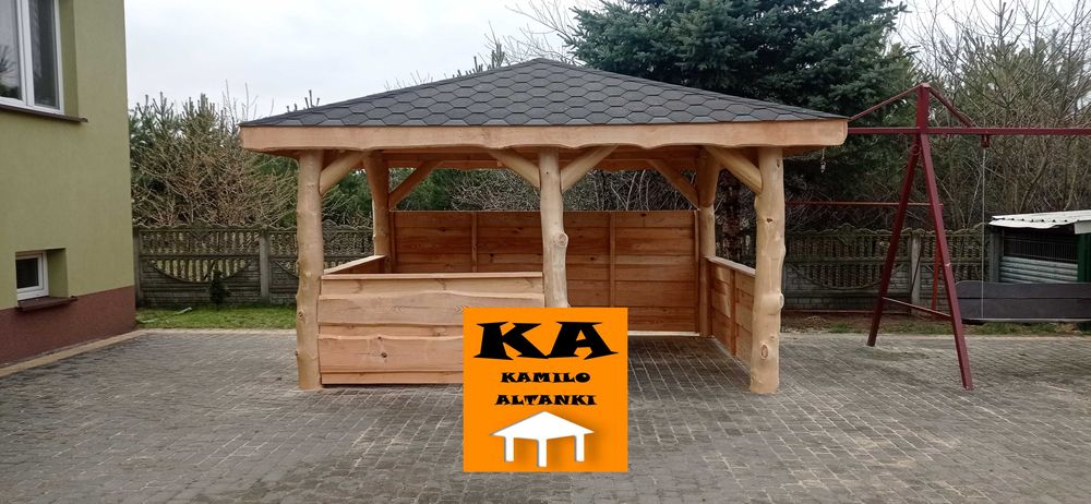 Altanka z bala Altana Altanki Altany Ogrodowa