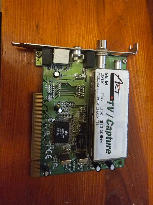 Karta TV PCI AST TV Capture Conexant Fusion 878A – retro, sprawna
