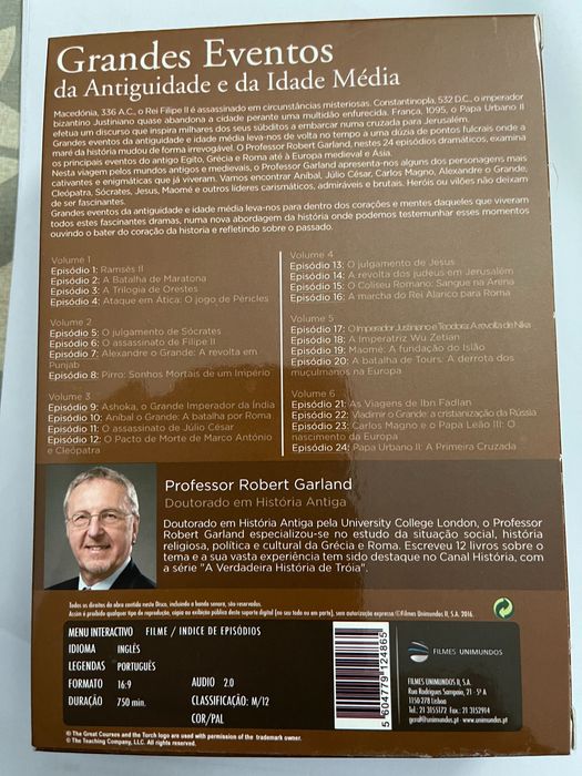 Grandes Eventos da Antiguidade e da Idade Média (6 DVD)