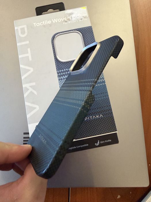 Чохол для iPhone 16 Pro Pitaka. Оригінал (пітака айфон 16 про)