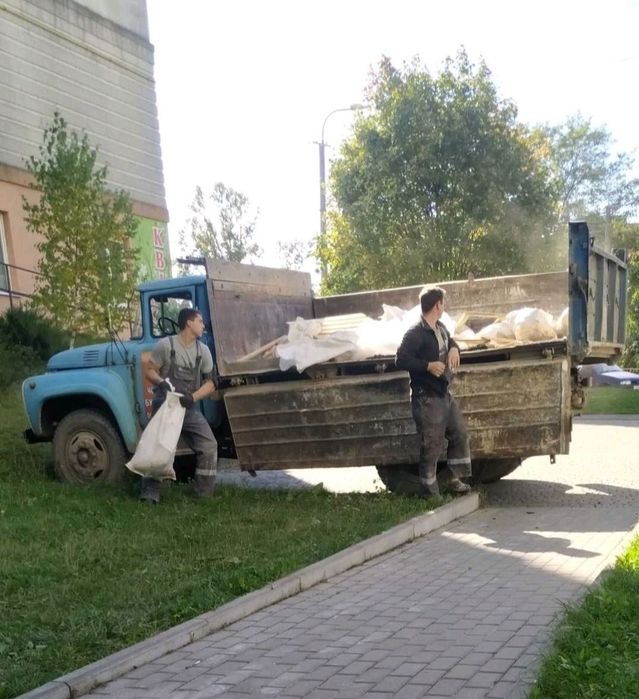 ВЫВОЗ МУСОРА КамАЗ ЗИЛ Газон Газель БУС Вивіз сміття Грузчики Хлам