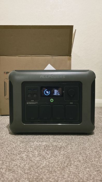 Зарядная станция инвертор allpowers r1500 поверстанция 1800-3000w пик