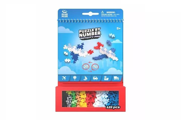Plus-Plus PuzzleByNumb ActPad Transport 3990 09932