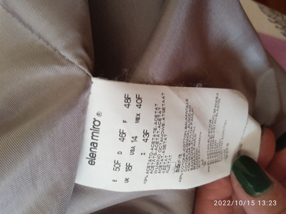 Blazer e vestido Elena Miró