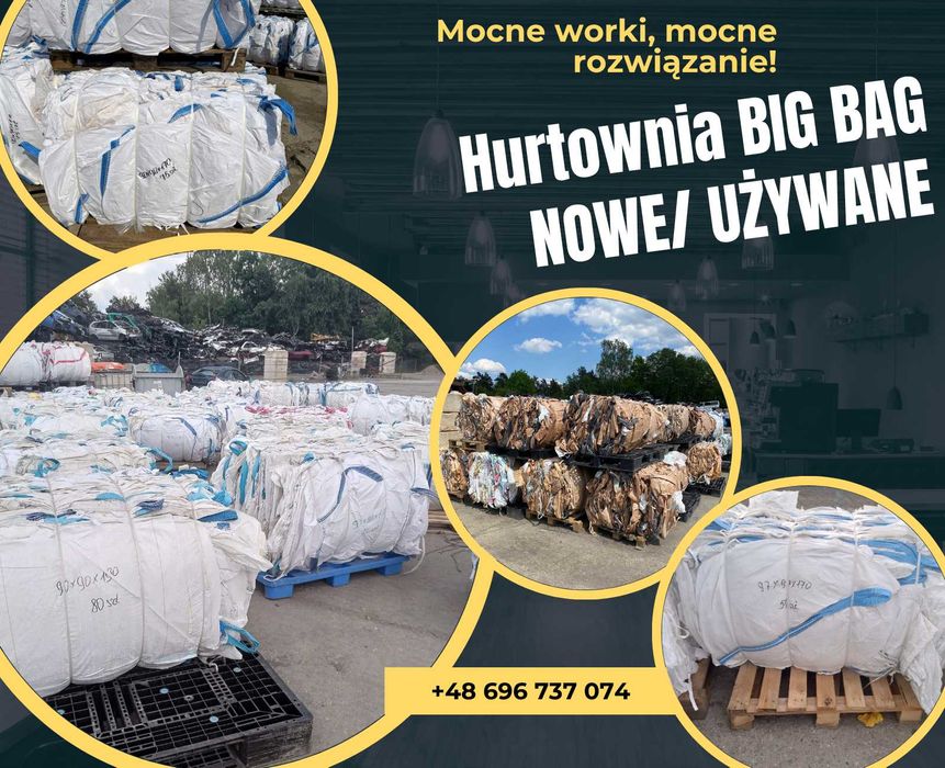 Worki big-bag/ na zboże/ na gruz/ na ziemniaki Darmowa wysyłka