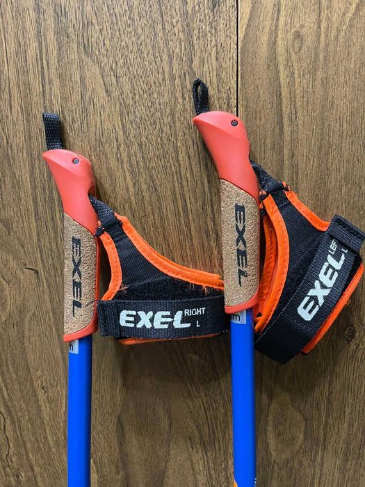 Палиці для бігових лиж Exel Ultra Blue/Orange 155см