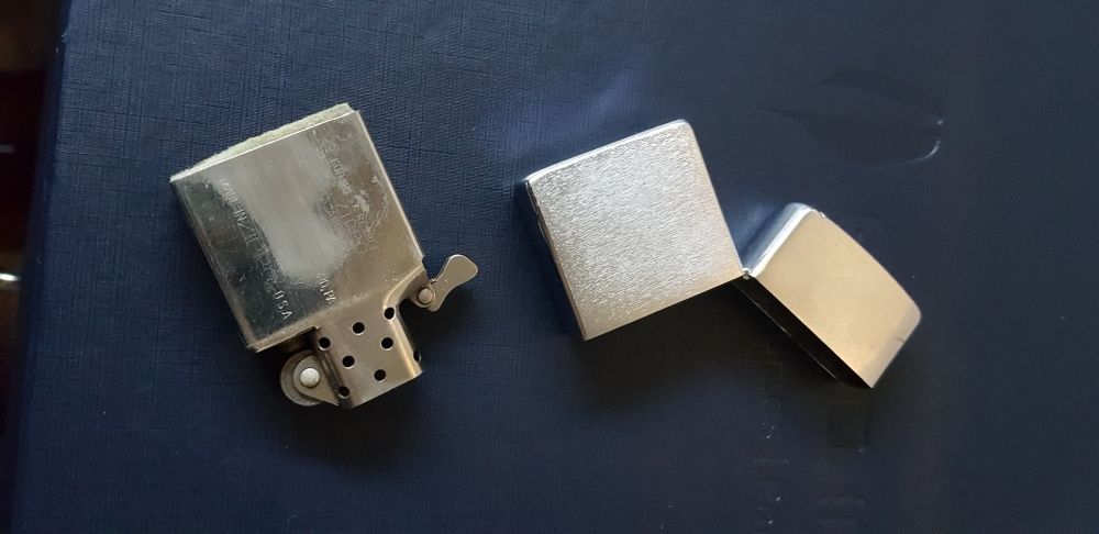 Zippo aço escovado