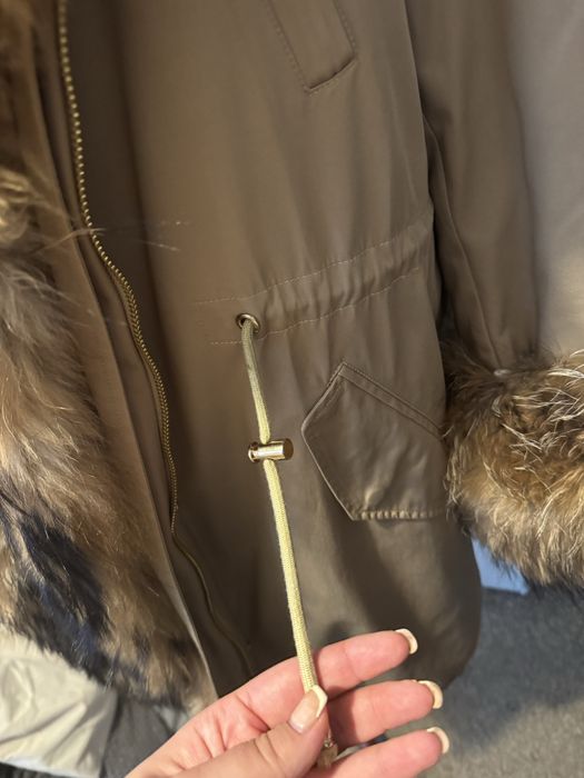 Parka zimowa z naturalnym futrem Lili Furs