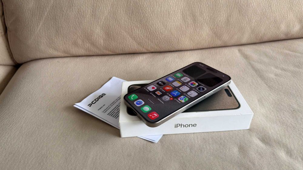 Vendo troco iPhone 15 Pro Max 256Gb Natural C/Fatura e Garantia Apple