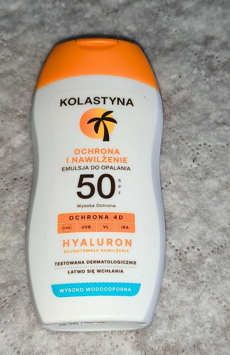 Emulsja do opalania Kolastyna SPF 50