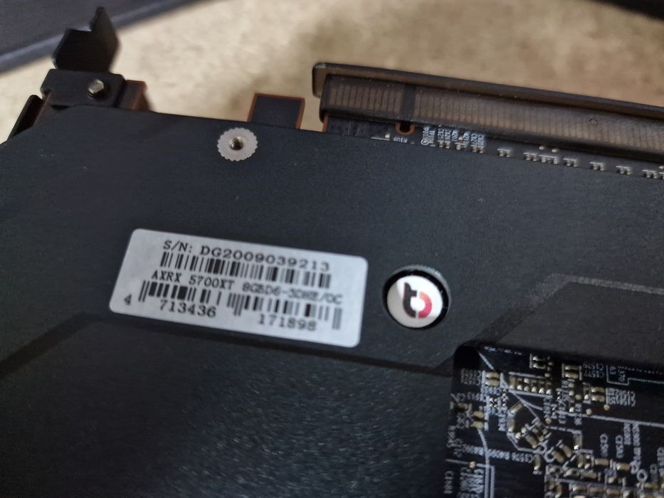 AMD Rx5700xt 8gb PoweColor Red Devil