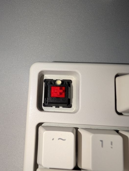 Механічна клавіатура Royal Kludge RK987A Cherry MX Red Біла Bluetooth