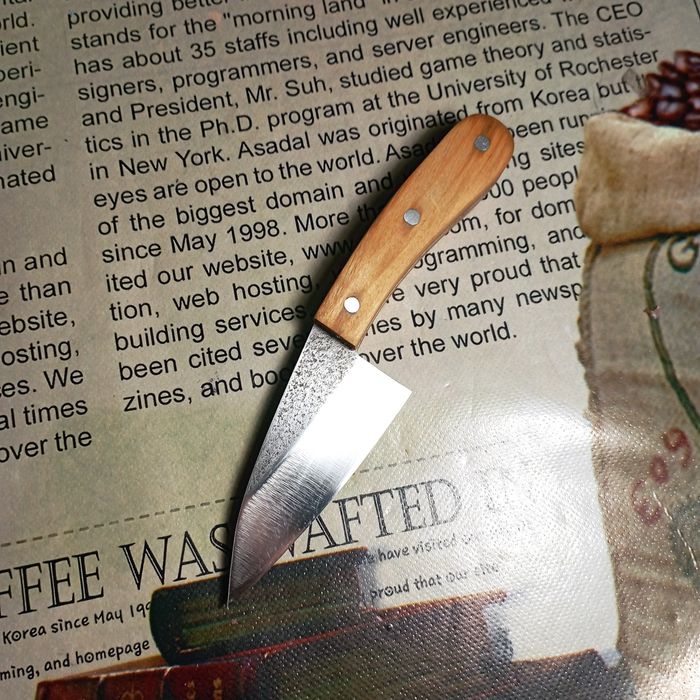 Нож ручной работы