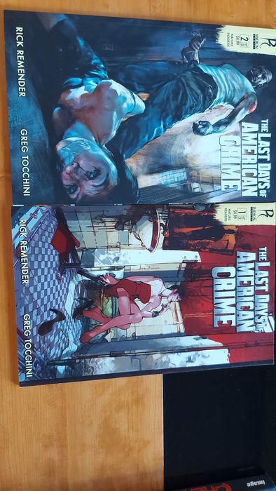 The Last Days Of American Crime e livros da Marvel