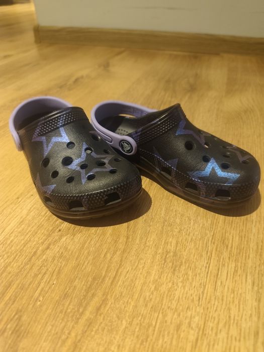 Sandały chodaki Crocs C12 29-30 Gwiazdki