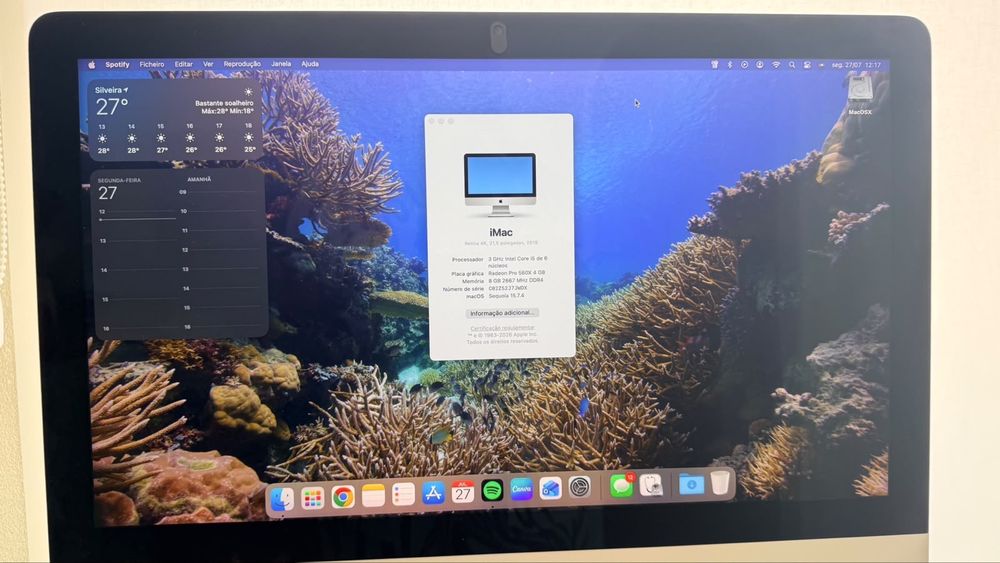 Imac 21,5 polegadas 2019