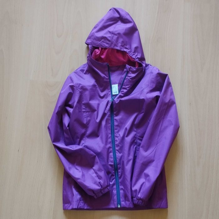 Casaco impermeável Decathlon, menina, 12 anos