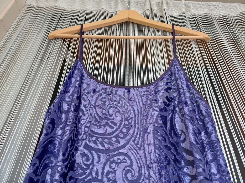 Camisa de noite (vestido) de cor roxa da marca Knickerbox (L)