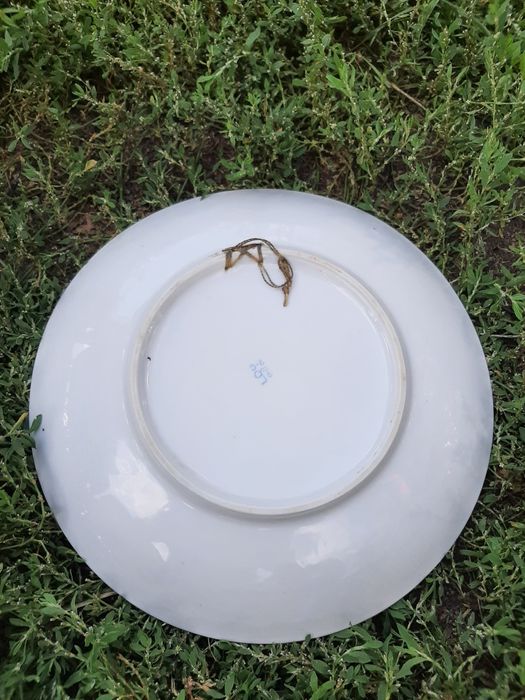 Фарфоровая Настенная Тарелка Барановка Диаметр 25