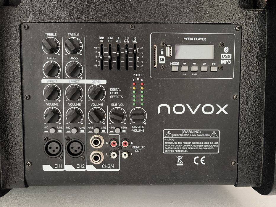 NOVOX n1000 aktywny system liniowy 800W