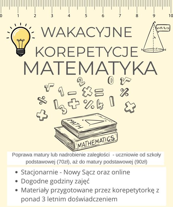 Korepetycje z matematyki