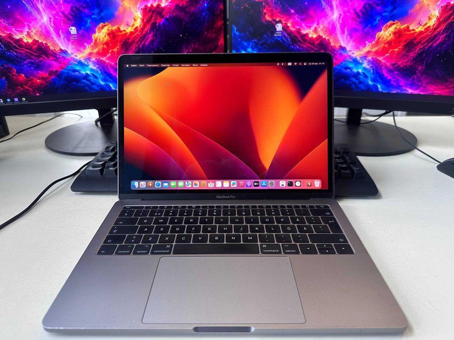 Компактний MacBook Pro для роботи, навчання та повсякденного використання, Apple MacBook Pro A1708 — Intel Core i5-7360U / 8GB DDR3 / 128GB SSD