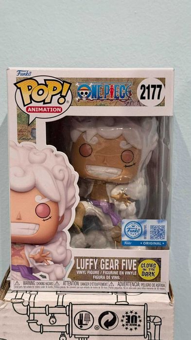Funko Pop One Piece - Luffy Gear Five #2177 Glows In The Dark Special Edition