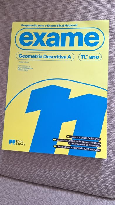 Livro Preparação Exame Geometria Descritiva A - 11.º Ano