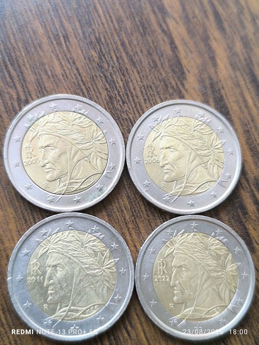 Moedas de 2 euros