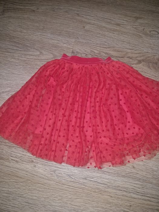 Spódnica czerwona tiul święta cool club 116