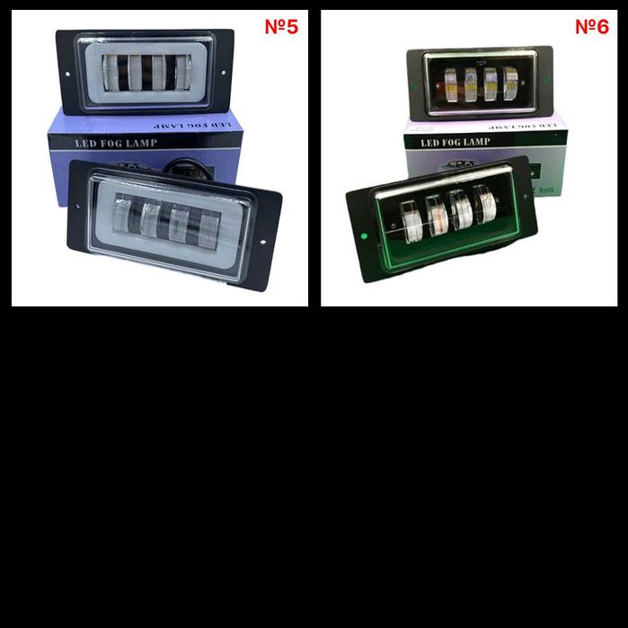 Противотуманные фары, Туманка Led/ЛЕД ПТФ , ВАЗ 2110, 2111, 2112, 2115