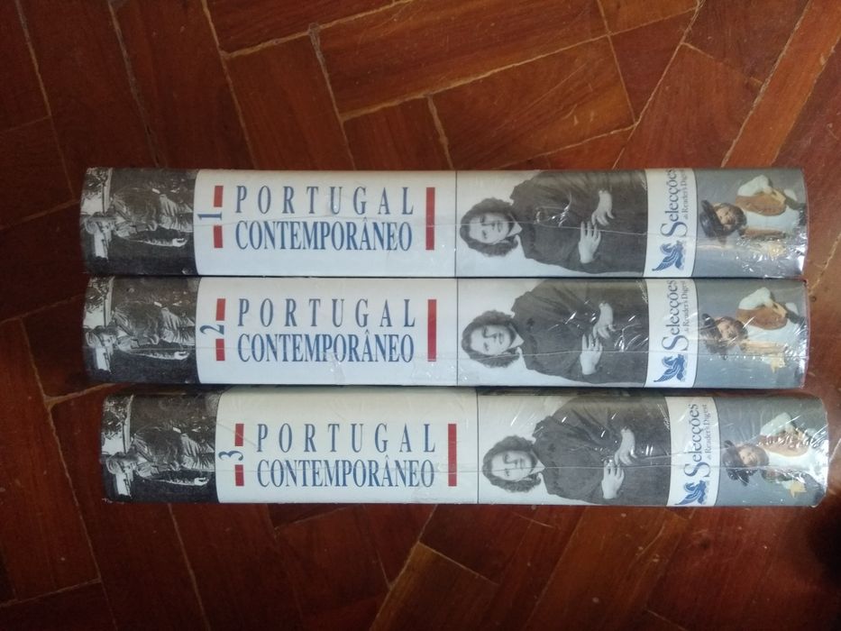 3Livros de Portugal Contemporâneo novos