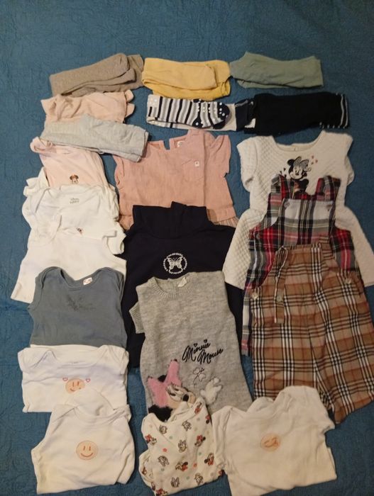 Roupa menina de 6 a 24meses