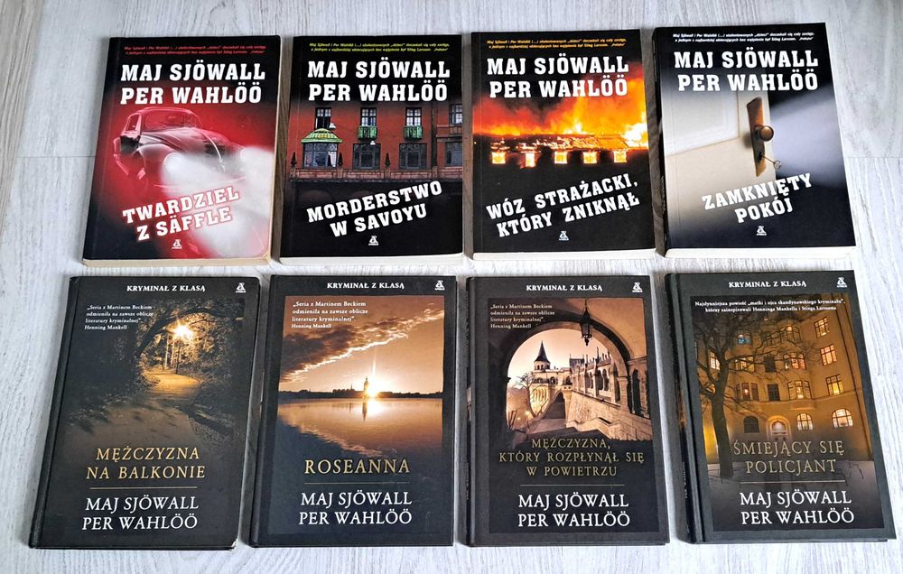 8x Wahloo Roseanna Mężczyzna na balkonie Twardzie Savoyu Wóz strażacki