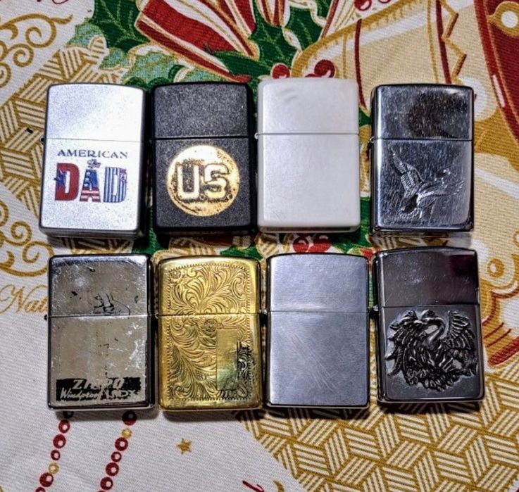 Zippo Lighters Lot