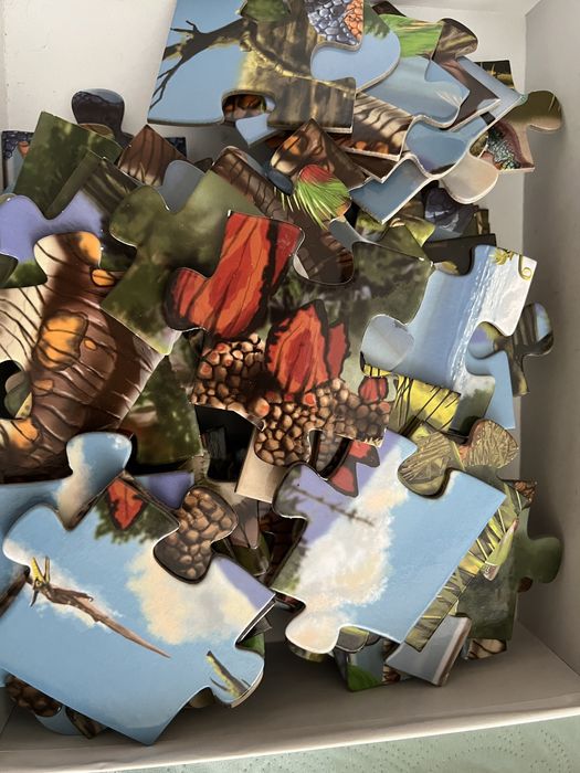 Пазли 4 в 1 Melissa & Doug серія динозаври