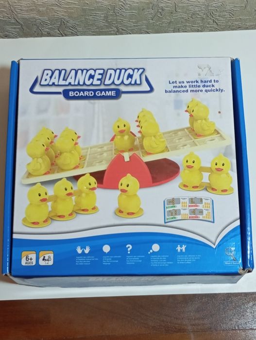 Балансир настільна гра логіка розвивайка розвиток каченя каченята Balance Duck Балансуючі каченята