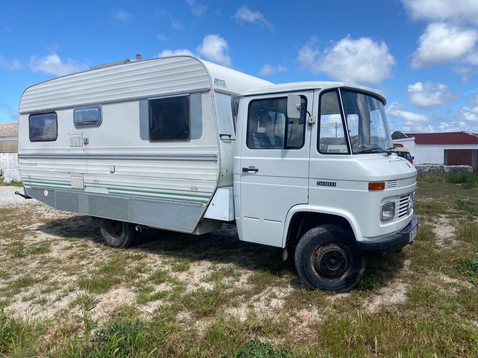 Mercedes 508 - autocaravana / carrinha - carta de conducao de LIGEIROS
