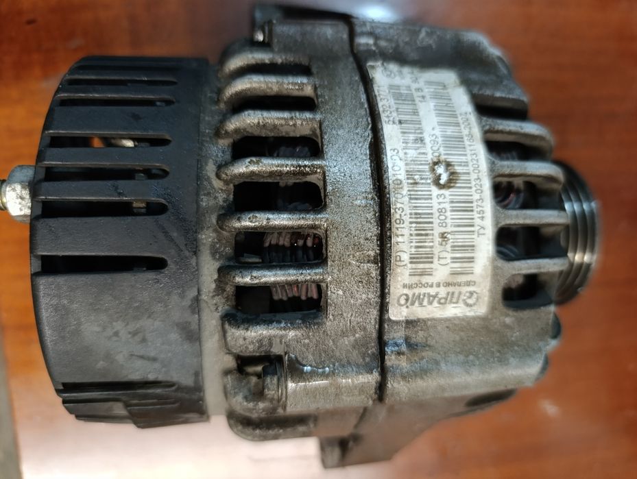 Генератор Лада Калина 90А,стоковая деталь